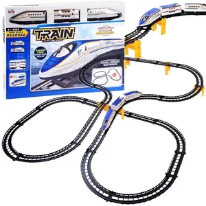 Jokomisiada Modern Passenger Train Set with 6m Track RC0590
