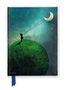 Блокнот ASTRUM Catrin Welz-Stein: Chasing the Moon с тиснением, 176 страниц