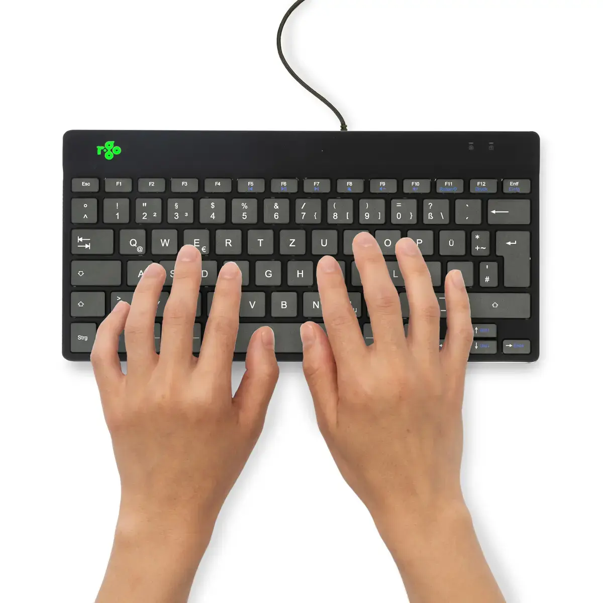 R-Go Tools Compact Break Ergonomic Keyboard QWERTZ Photo 3