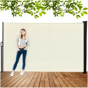 Springos L52E Retractable Side Awning Privacy Screen