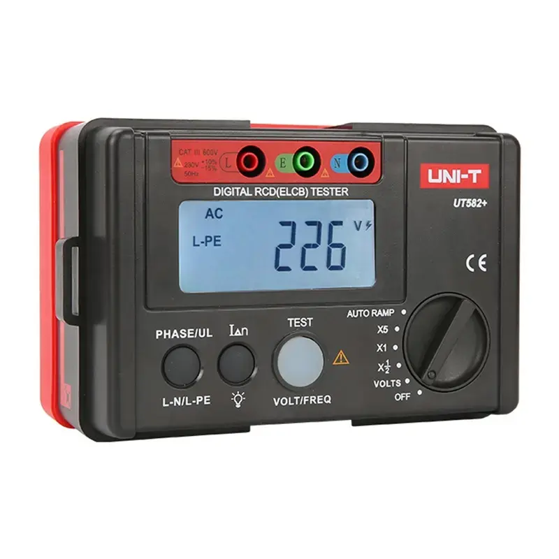 Unit UT582+ RCD testeris Photo 2