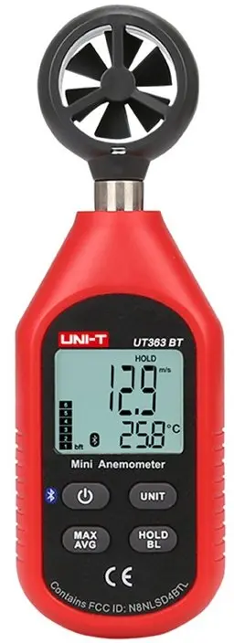 Uni-T UT363BT Mini Anemometer Photo 2