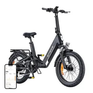 Электровелосипед ENGWE L20 3.0 BOOST, двигатель 250 Вт, колеса 20 дюймов, черный