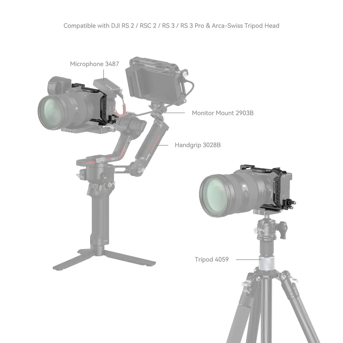 Клетка для камеры SmallRig 4336 для Sony A6700 Photo 8