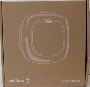 Wallbox Pulsar Max Electric Vehicle Charging Station, 22 kW, 7m Cable, Wi-Fi, Bluetooth, Black