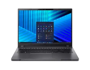 Acer TravelMate P2 16 portatīvais dators, Intel Core Ultra 5 125H, 16GB RAM, 512GB SSD, 16" WUXGA displejs, Windows 11 Pro, pelēks