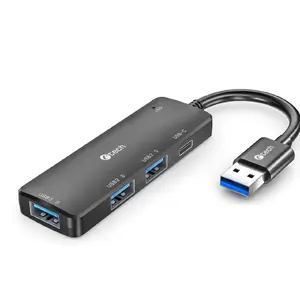 C-tech UHB-U3-AC USB Hub with 3x USB-A and 1x USB-C Ports, USB 3.0