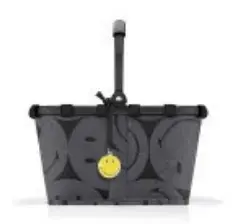 Iepirkumu grozs Reisenthel carrybag XS mini, melns un pelēks, poliesters