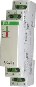 F&F BIS-411 1R1Z 24V Impulse Relay 8A 24V AC/DC 1NO 1NC