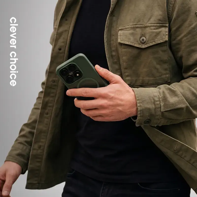 Crong Hybrid Matte Magnetic vāciņš Xiaomi 17 Photo 4