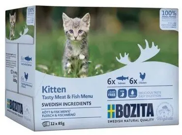 Bozita Kitten Meat & Fish mitrā