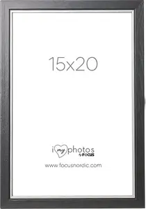 Focus Twist Photo Frame 15x20 cm Black