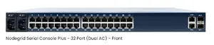 ZPE Systems Nodegrid Serial Console Plus Core Edition konsoles serveris, 32 porti, 4GB RAM, 16GB SSD, dubultā maiņstrāvas barošana