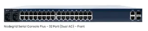 ZPE Systems Nodegrid Serial Console Plus Core Edition 32-portu seriālais serveris ar 5G LTE, 4GB RAM, 16GB SSD un dubulto barošanas bloku