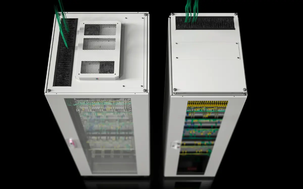 Rittal TX 7888.838 42U Freestanding Network Rack Photo 4