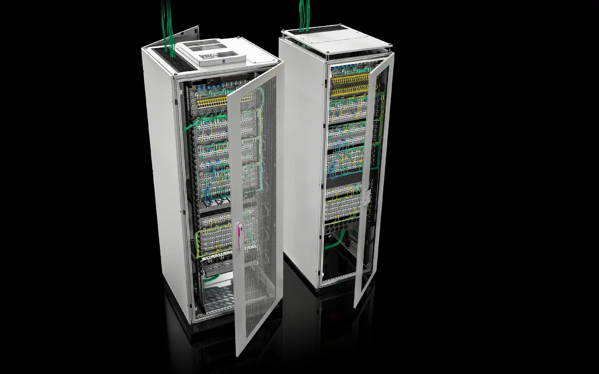 Rittal TX 7888.838 42U Freestanding Network Rack Photo 7