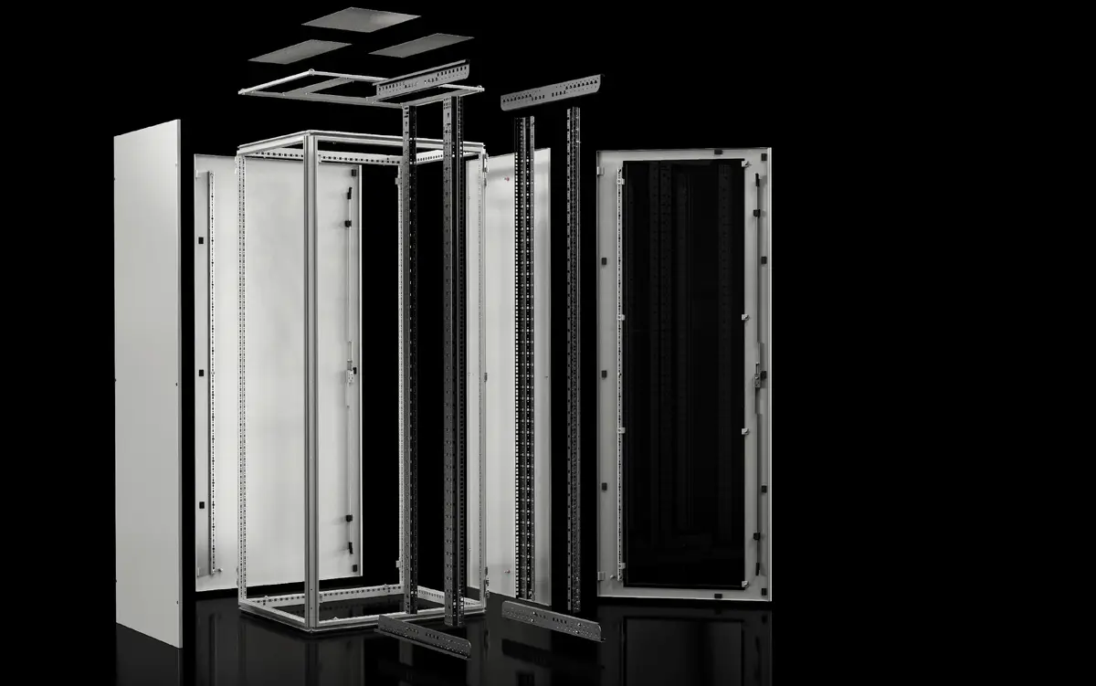 Rittal TX 7888.838 42U Freestanding Network Rack Photo 8