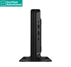 HP Pro 400 G9 Mini Desktop PC, Intel Core i5-14500T, 16GB RAM, 1TB SSD, Windows 11 Pro, Renew Silver
