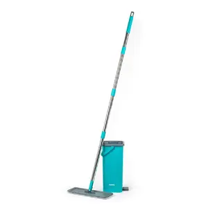 Beldray LA067234NPUF Anti-bac Flat Head Mop and Bucket Set
