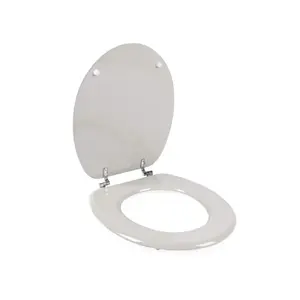 Beldray LA032355PGRY koka tualetes poda vāks, balts