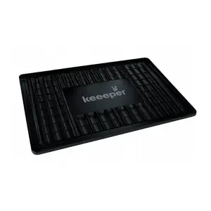 keeeper Snorre Shoe Drying Tray 54x38 cm Black