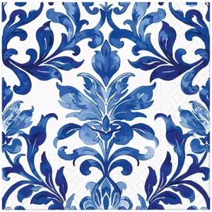 Paw Decor Collection Indigo Weave Napkins 25x25 cm