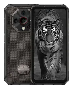 Смартфон Ulefone Armor X16, дисплей 6.56 дюйма, 6 ГБ ОЗУ, 128 ГБ ПЗУ, тройная камера 48 МП, аккумулятор 10360 мАч, Android 15, черный