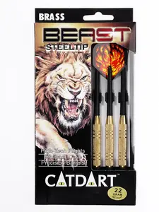 TACTIC Catdart Beast šautriņas ar tērauda uzgali 20 g