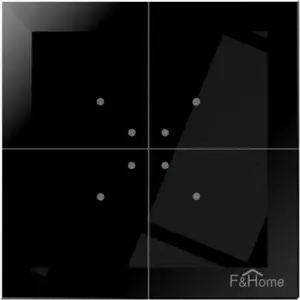 F&F FW-GS-230-B F&ampWave Touch Remote Control Switch 230V Proximity Sensor for fi60 Box Black