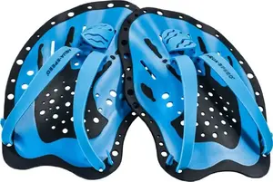 AQUA-SPEED Swim Paddle roku peldspuras zilas