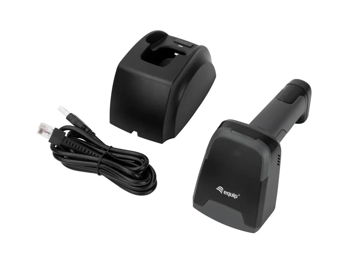 Equip 351030 Wireless 2D Barcode Scanner with Charging Stand Photo 7