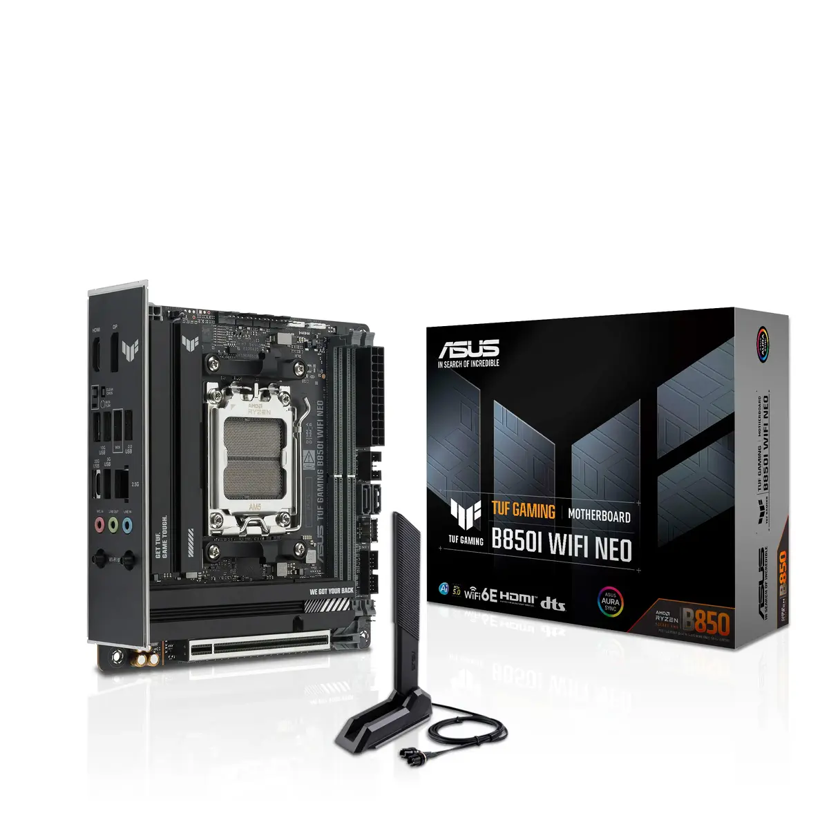 Mātesplate Asus TUF Gaming B850I WIFI NEO Photo 2