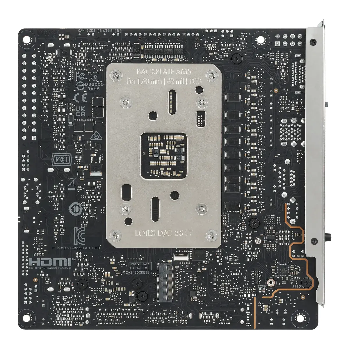Mātesplate Asus TUF Gaming B850I WIFI NEO Photo 12