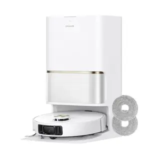 Dreame L50 Ultra AE Robot Vacuum Cleaner with Wet Mopping and Automatic Base Station Return, White