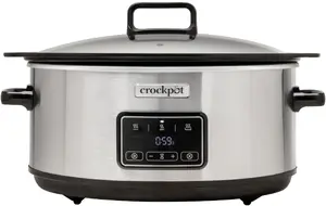 Crock-Pot CSC112X 6.5 litru lēna plīts, sudraba krāsā