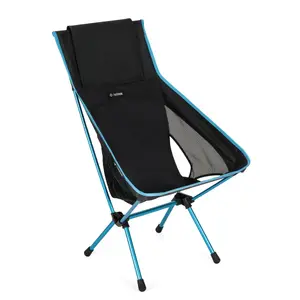 Helinox Chair One Highback (RE) Camping Chair, 4 Legs, Black and Blue