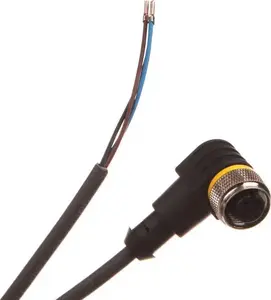 TURCK WKC4T-2/TXL M12 leņķveida savienojuma kabelis 3-kontaktu 2m