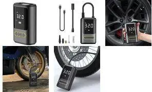 Аккумуляторный компрессор IWH 019703 10 бар с функцией повербанка