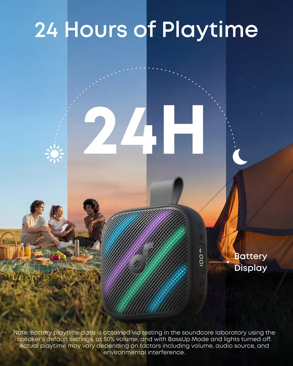 Anker Soundcore Boom Go 3i Портативная колонка Bluetooth Photo 3