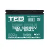 Гелевый аккумулятор TED CSB-1265 12В 65Ач Photo 3