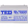 Гелевый аккумулятор TED 12В 102Ач Photo 3