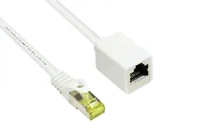 Alcasa 8070VR-050W Cat7 S/FTP Network Cable, RJ-45, 5 m, White