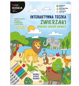 Derform Kidea Interactive Creative Folder with Animals
