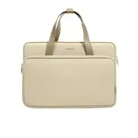tomtoc Shoulder Bag for 13-inch and 14-inch MacBook Pro and Air, Khaki