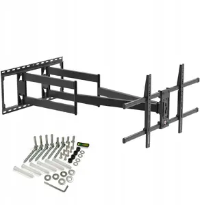 Ergosolid Onyx-50 Full Motion TV Wall Mount for 50-90 inch LCD LED Screens
