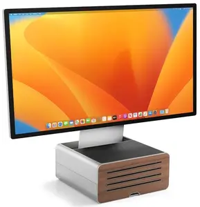 Twelve South HiRise Pro Adjustable Stand for iMac and Apple Studio Display, Silver