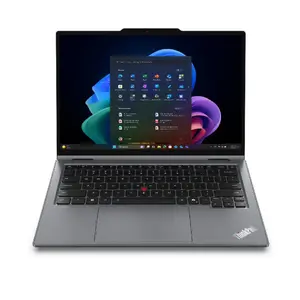 Ноутбук Lenovo ThinkPad X1 2-in-1 Gen 11 Aura Edition, 14-дюймовый 2.8K сенсорный экран, Intel Core Ultra X7 368H, 64 ГБ ОЗУ, 1 ТБ SSD, Windows 11 Pro, серый