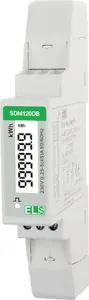 ELS Elektrotechnika SDM120DB Single-Phase LCD Electricity Meter 45A with Backlight