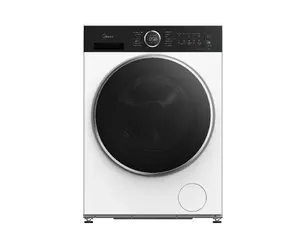 Стиральная машина Midea MF205W80BA30/W-BK с фронтальной загрузкой, 8 кг, 1400 об/мин, класс энергоэффективности A, инверторный двигатель