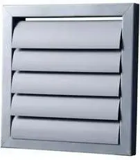 Гравитационная жалюзийная решетка VENTS GRM450X450 для вентилятора 450 x 450 мм